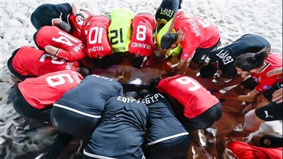 12 لاعبا فى قائمة منتخب الشاطئية ببطولة بيلاروسيا 