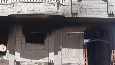 إصابة ضابط وأمين شرطة في حريق بمخزن ألبان بالعريش