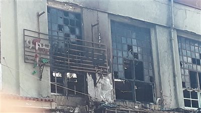 حجم خسائر حريق محلات شهيرة في الإسكندرية 