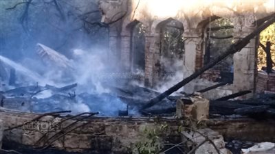 المعاينة: ماس كهربائي وراء تفحم محتويات الطابق الأرضي بفيلا مصر الجديدة