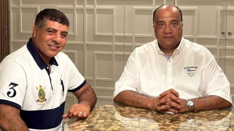 طارق العشري مع محمد
