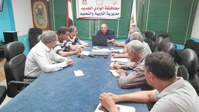 تعليم الوادي الجديد تستعد لامتحانات الدور الثاني للشهادة الإعدادية