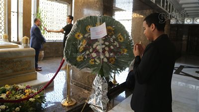 في الذكرى 71 لثورة يوليو، توافد محبي عبد الناصر على ضريح الزعيم (فيديو وصور) 