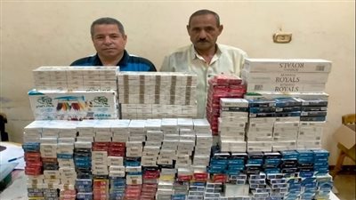 التحفظ على 110 عبوات سجائر متنوعة في حملة بالقليوبية 
