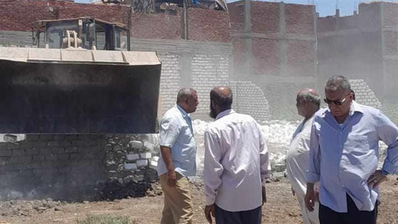 حملة إزالة بأسيوط،