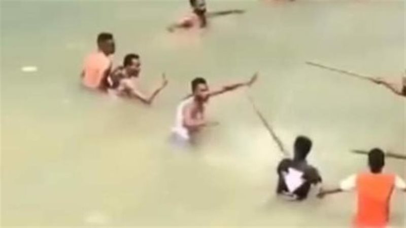 مشاجرة في البحر بالإسكندرية،