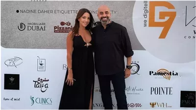 هشام حداد يحتفل بعيد زواجه الـ11، وزوجته توجّه له رسالة شكر