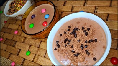 طريقة عمل العاشوراء بالشيكولاتة، مذاقها لذيذ يعشقه الصغار