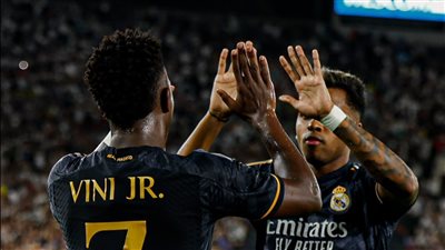 فران جارسيا، اللعب بجوار فينيسيوس جونيور مثير للإعجاب