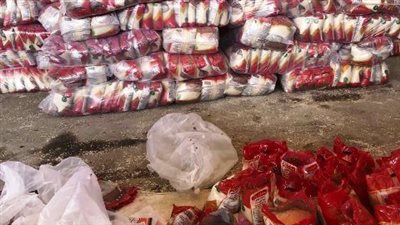 تموين الشرقية: ضبط 12 طن أرز قبل بيعه في السوق السوداء
