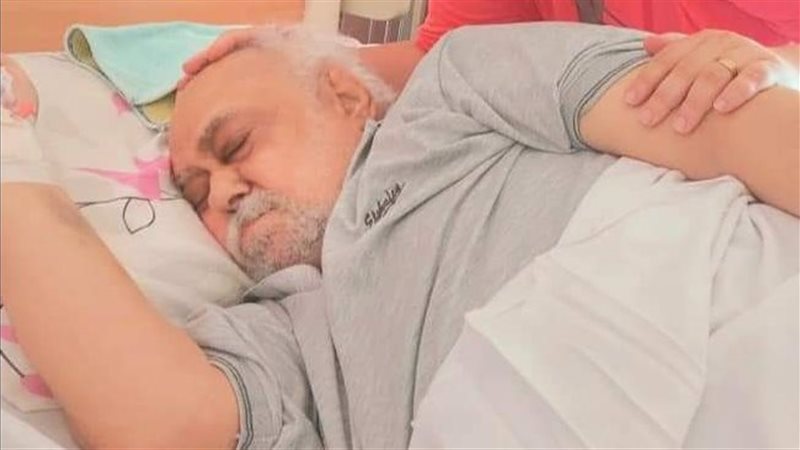 شوقي حجاب في المستشفى،