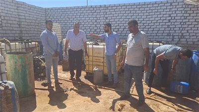 ضبط ذبيحة كاملة خارج المجازر و4 أطنان مخصبات زراعية مجهولة المصدر بالبحيرة (صور)