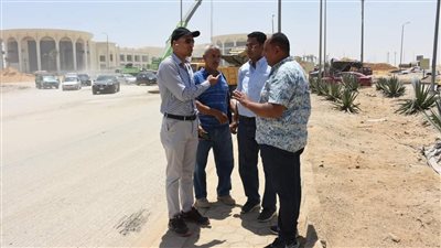 رئيس جهاز القاهرة الجديدة يتفقد عددا من مشروعات المدينة
