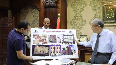 بدء تنفيذ مشروع عمارات الإيواء بمنطقة السلخانة جنوب مدينة المنيا