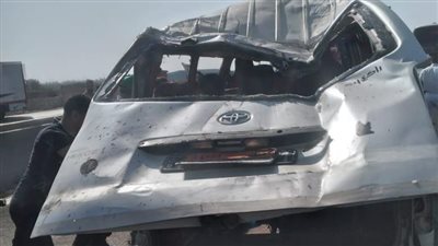 إصابة 14 شخصا في انقلاب ميكروباص على طريق إسكندرية الصحراوي