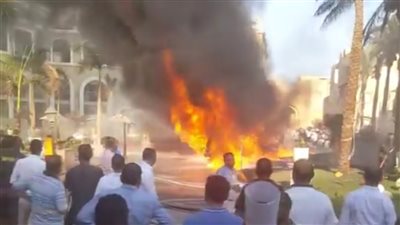 أخبار الحوادث اليوم، العثور على 3 جثث داخل سيارة في الوراق.. حريق يلتهم سيارة مواد بترولية في سهل حشيش