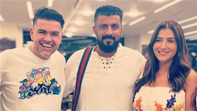 محمد سامي ومي عمر في الأردن قبل تصوير مسلسل نعمة الأفوكاتو (صور) 