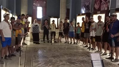 متحف آثار الإسماعيلية يواصل استقباله للزيارات والجولات الإرشادية (صور) 