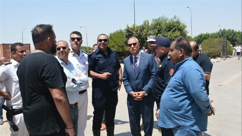 محافظ القليوبية يتفقد