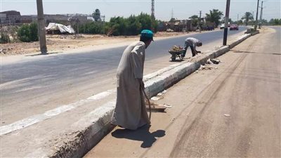 تمهيد 5 طرق بمحافظة المنيا 