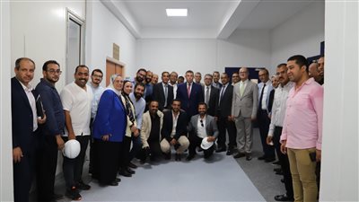 رئيس جامعة عين شمس يفتتح مشروع تطوير مستشفى عين شمس التخصصي