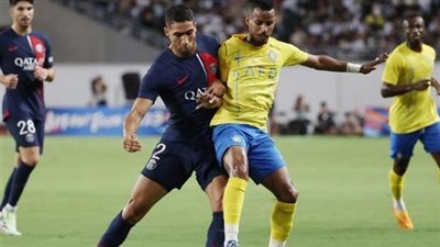 تعادل النصر السعودي وباريس سان جيرمان ببطولة اليابان الودية 