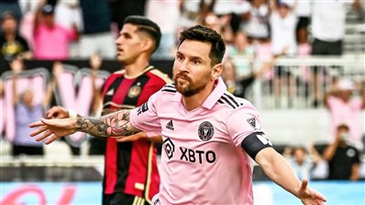 إنتر ميامي ضد أتلانتا يونايتد، ميسي يهز شباك الضحية رقم 100