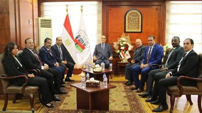 رئيس النيابة الإدارية يستقبل مجلس نادي الإسكندرية 