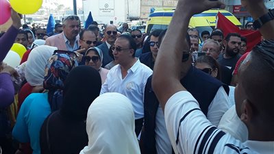 انطلاق الاحتفال بالعيد القومى بمحافظة الإسكندرية