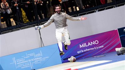 زياد السيسي يفوز بالمركز الرابع في تصنيف الاتحاد الدولي للسلاح 