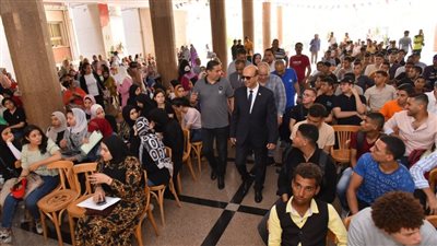 1700 طالب يتقدمون لاختبارات القدرات بكلية التربية الرياضية بجامعة أسيوط 