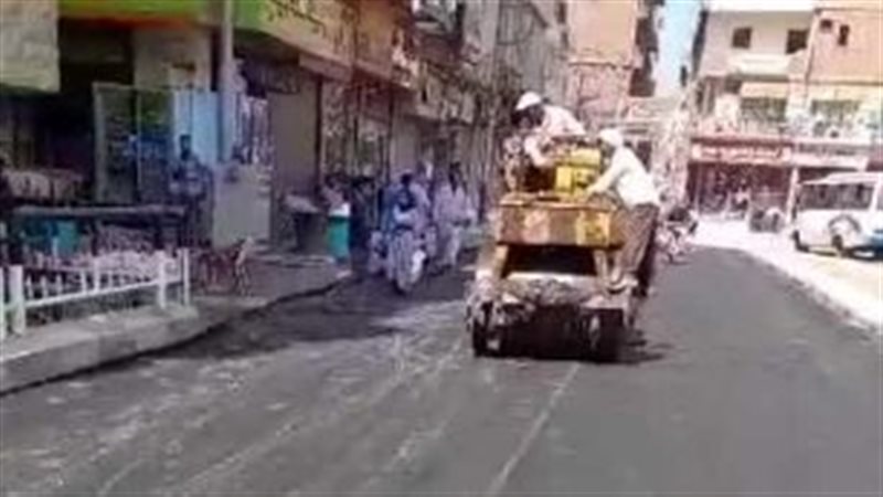 جانب من تمهيد الطرق
