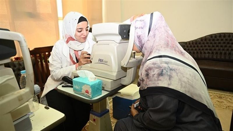 من القافلة الطبية