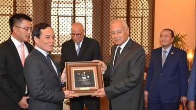 أبو الغيط يستقبل نائب رئيس وزراء جمهورية فيتنام الاشتراكية (صور)