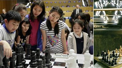 احتفال خاص بـ اليوم العالمي للشطرنج في متحف الطفل