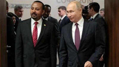 بوتين يلتقى رئيس الوزراء الإثيوبي في سان بطرسبيرج