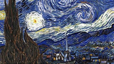اختيار لوحة ليلة النجوم لـ فان جوخ كأفضل عمل فني بالعصر الحديث