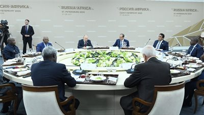 السيسي يستعرض الرؤية المصرية لأولويات الشراكة الأفريقية الروسية، 4 نقاط قوية