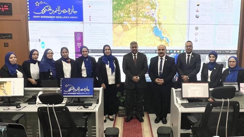 جانب من الزيارة،