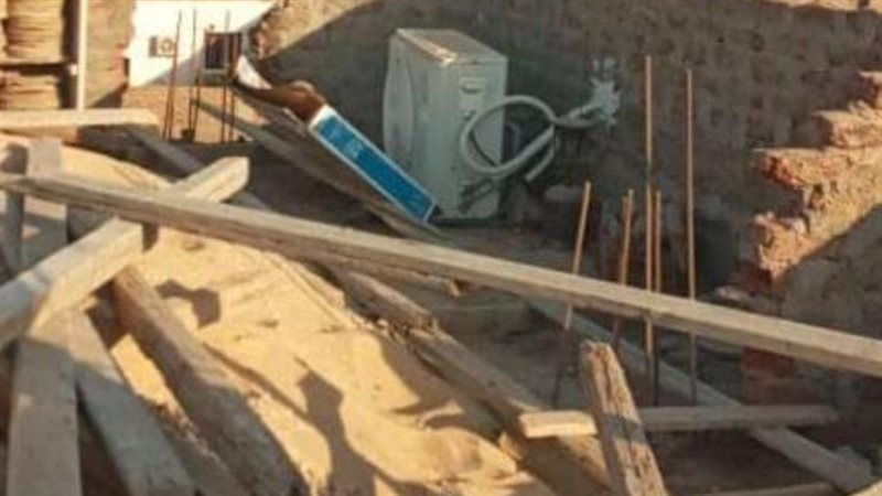 إيقاف أعمال البناء؛