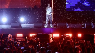 أحمد سعد في حفل كامل العدد بمهرجان العلمين الجديدة (صور)