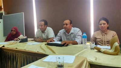 المعامل والجودة بشركة مياه الشرب تعقد اجتماعا لتنفيذ الخطط وتحسين مناخ العمل بالأقصر