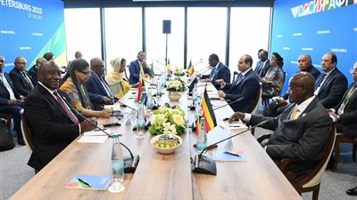 انطلاق فعاليات اليوم الثاني للقمة الروسية الأفريقية بمشاركة السيسي 