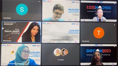 أستاذة بجامعة بنها تشارك في المؤتمر العلمي الدولي للمستقبل الرقمي بماليزيا