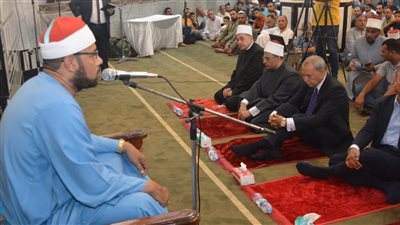 محافظ القليوبية يحضر القافلة الدعوية لمديرية الأوقاف