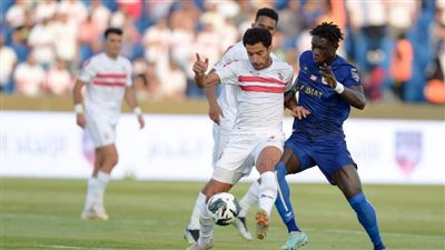 الزمالك يتقدم على الاتحاد المنستيري بثنائية الجزيري وزيزو في الشوط الأول