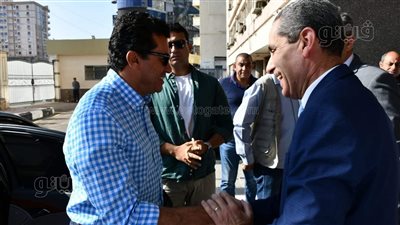 وزير الشباب والرياضة يصل محافظة الغربية لافتتاح عدد من المنشآت