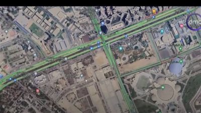 سيولة مرورية بشوارع وسط البلد وأعلى كوبرى أكتوبر ( فيديو)