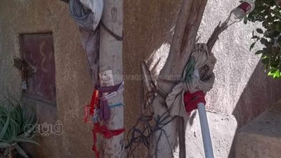 الصدفة تقود أهالي الدلجمون بالغربية لكشف أعمال السحر بالمقابر