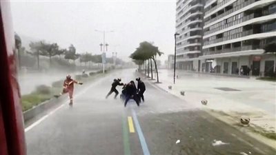 الصين تعلن الطوارئ بسبب إعصار دوكسوري